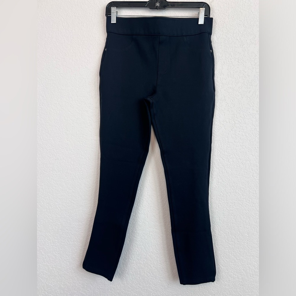 Spanx The Perfect Black Pants Ankle Backseam Skinny Leggings Size Medium